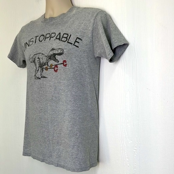 Ink - Unstoppable TREX With Arm Reach Hands Graphic Short Sleeve T Shirt Small - Picture 5 of 8